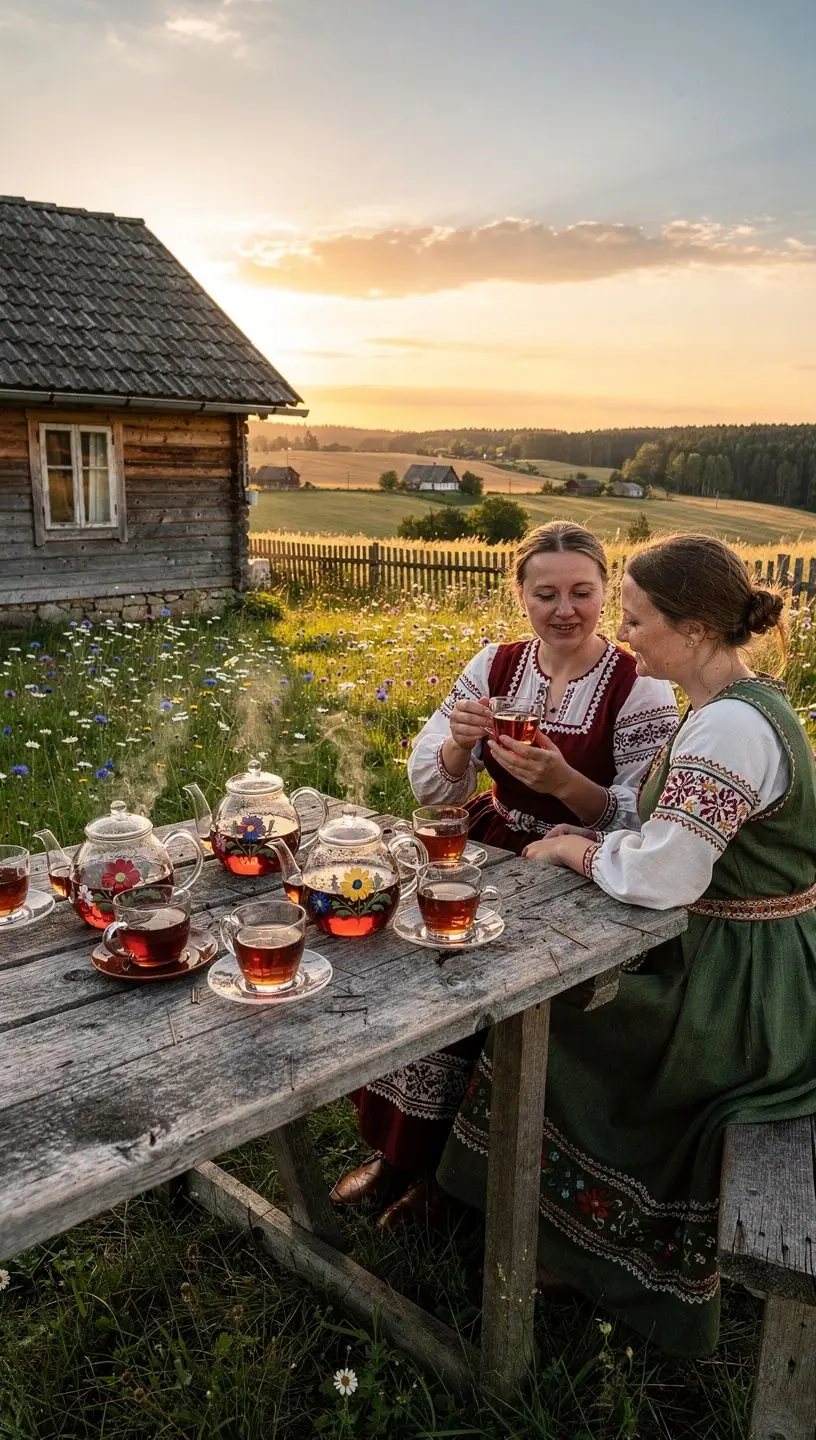 Šiluma ir ramybė: puodelis rooibos arbatos, skatinantis širdies sveikatą.